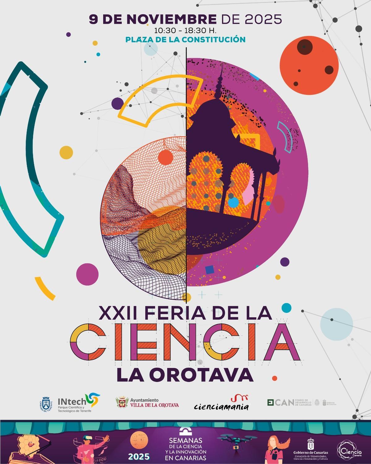 Cartel de la Feria de la Ciencia