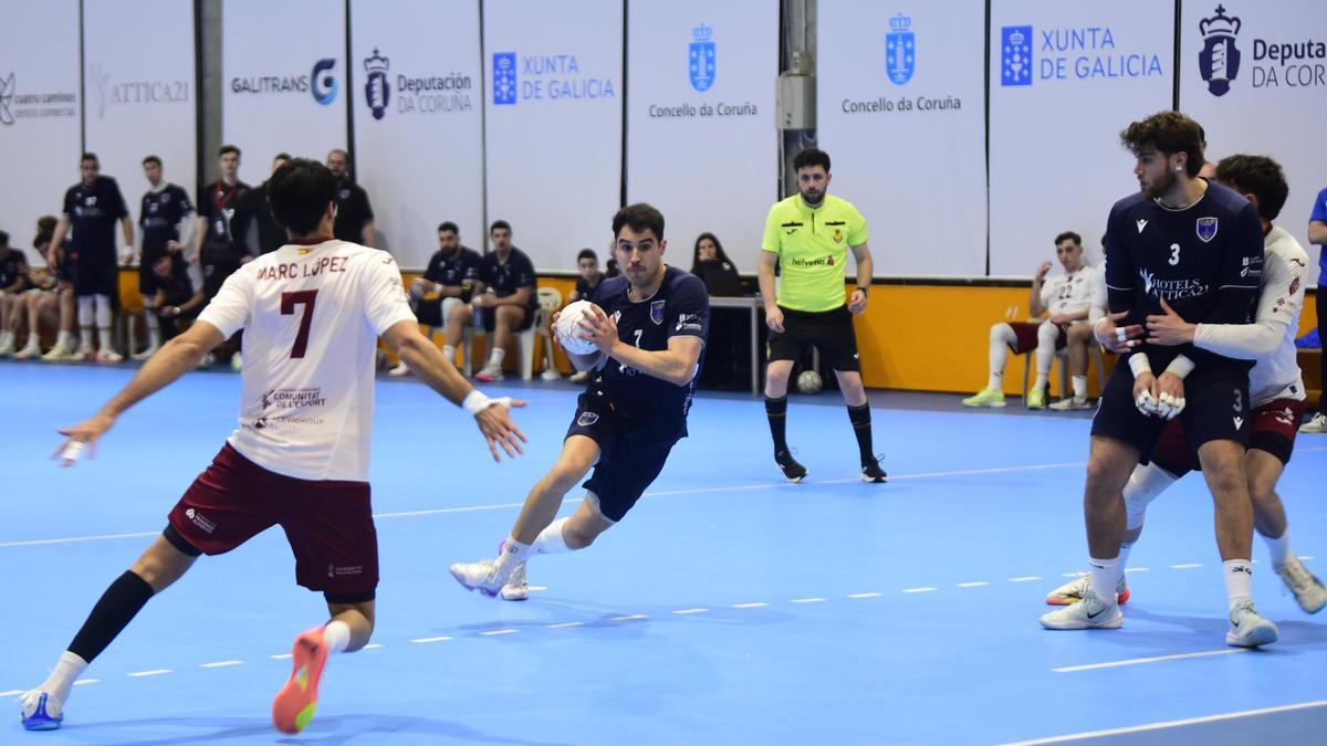 Álex Chan, justo antes de un lanzamiento en el OAR-Benidorm