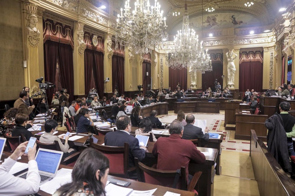 Pleno del Parlament 12 de diciembre de 2017