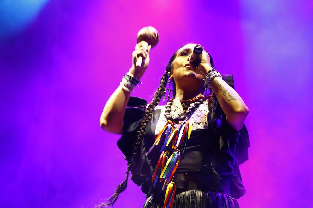 Lila Downs, este viernes en el escenario Embou.