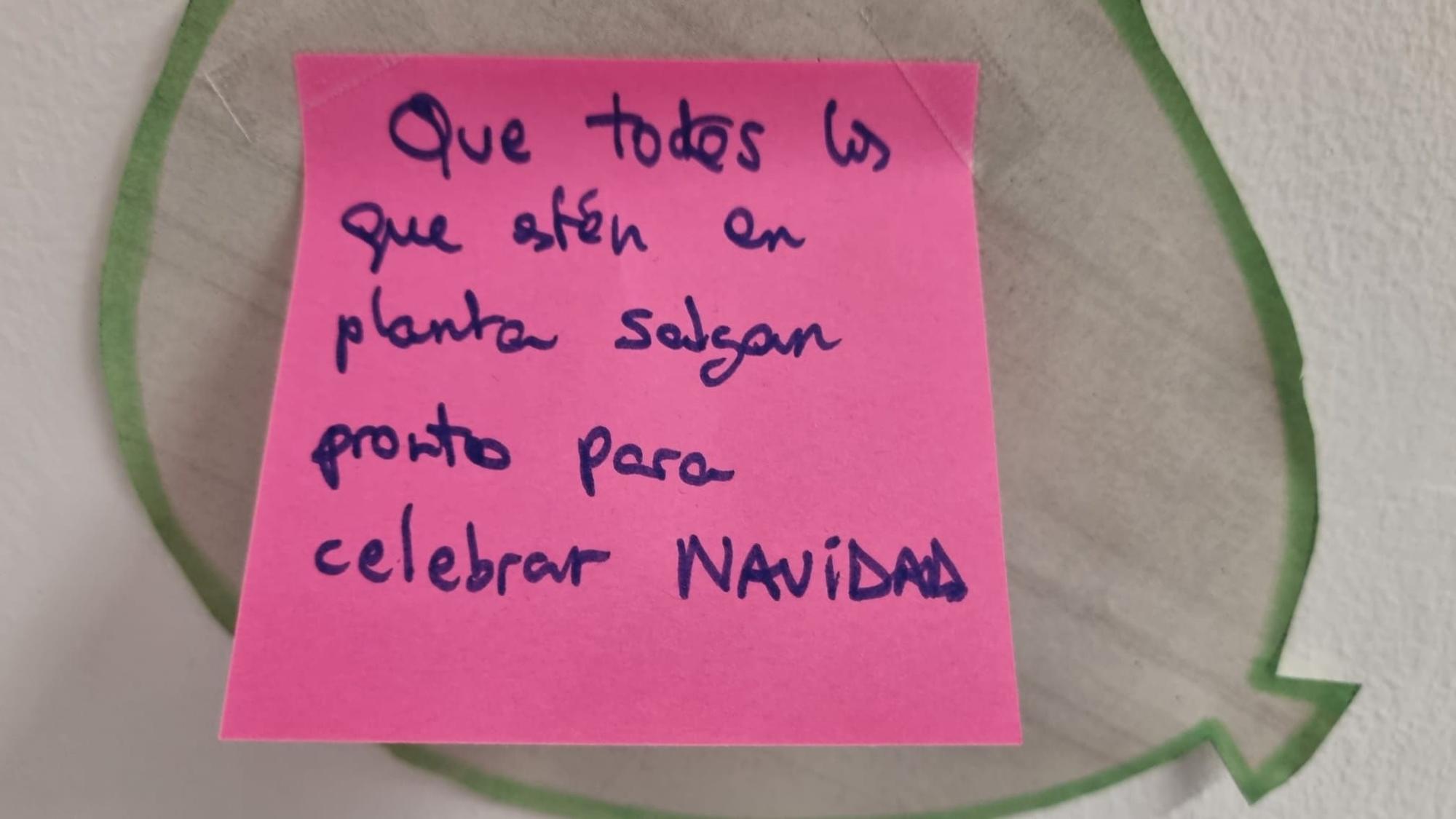 Deseos sanitarios en un pósit