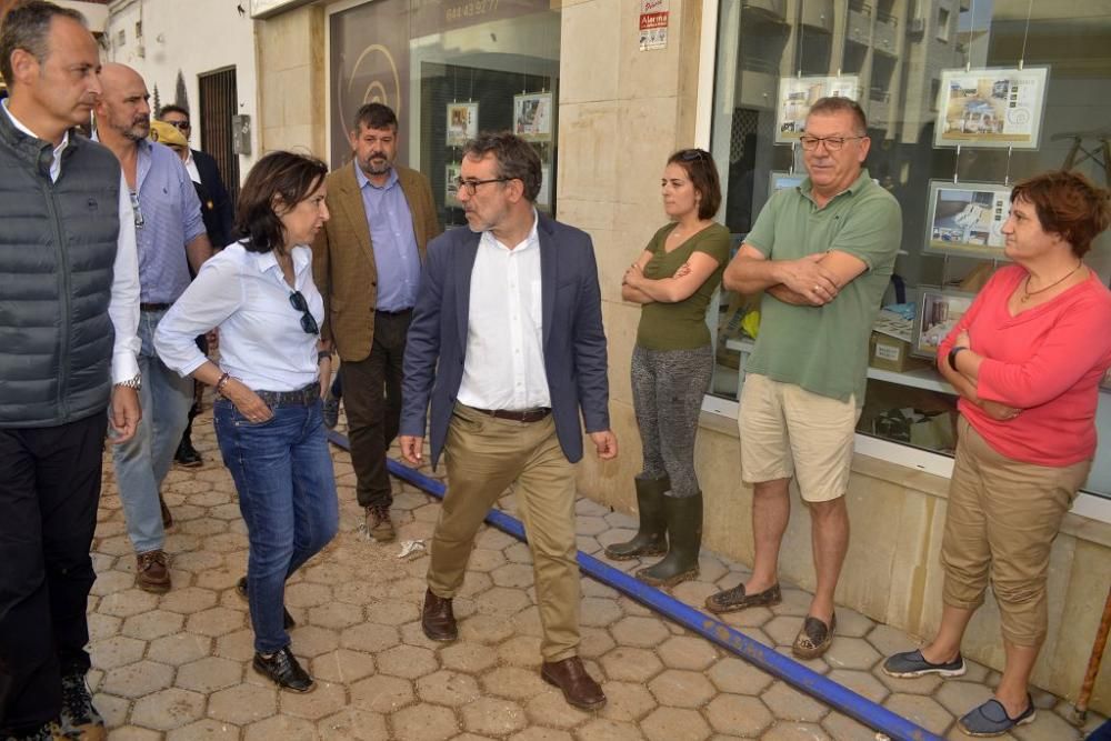 Visita de la ministra de Defensa a Los Alcázares