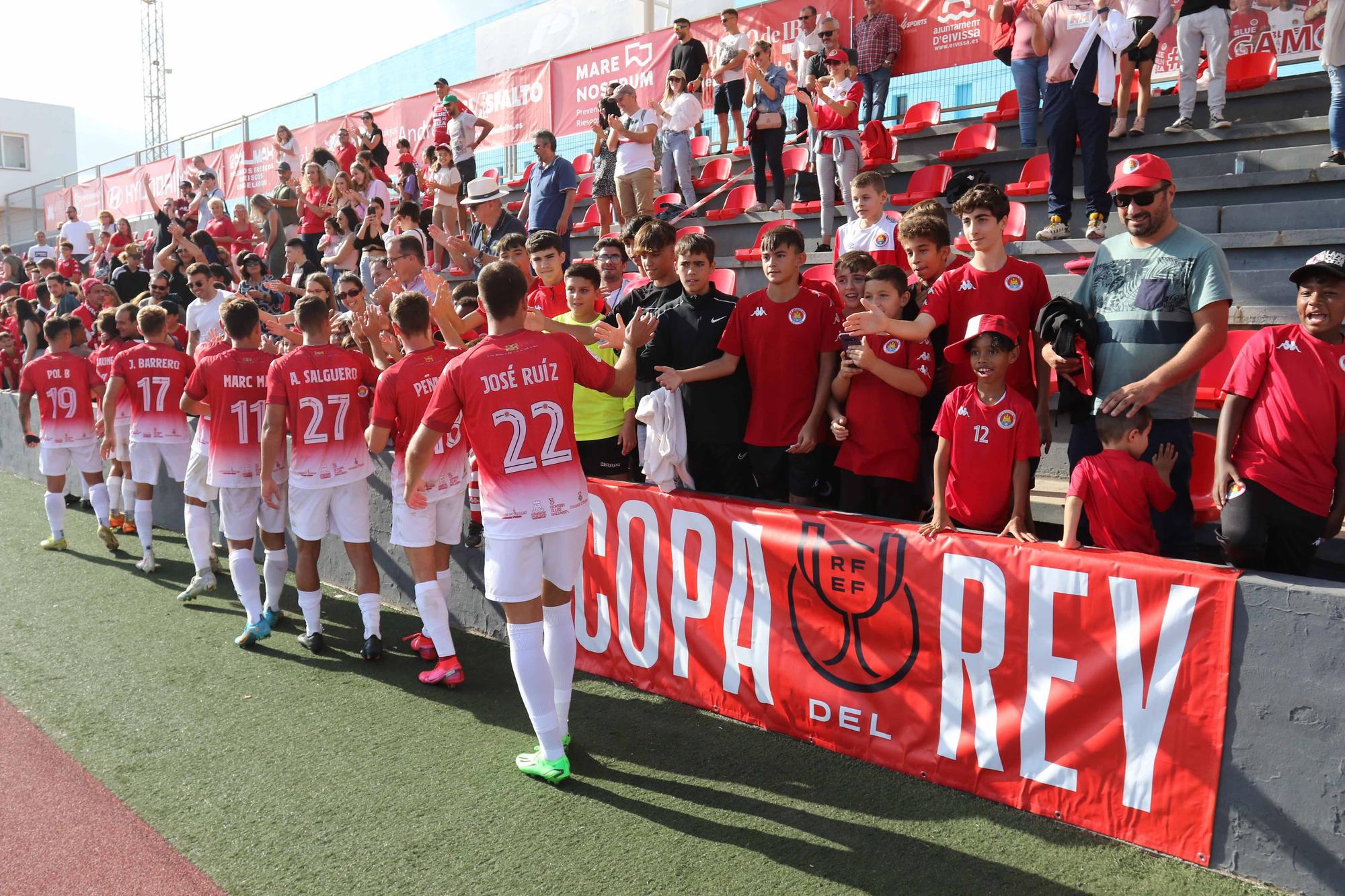 Fotos del partido CD Ibiza - Rayo Majadahonda