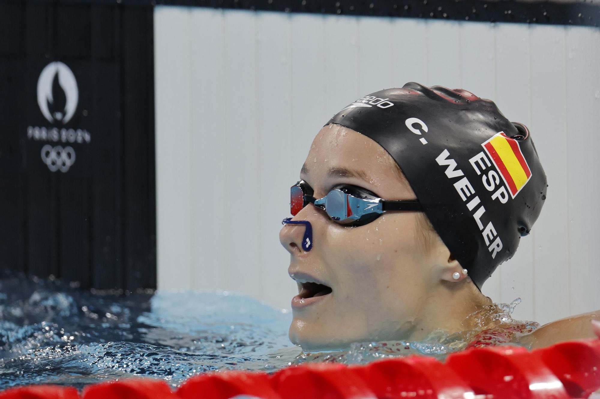 Natación - 100m espalda femeninos