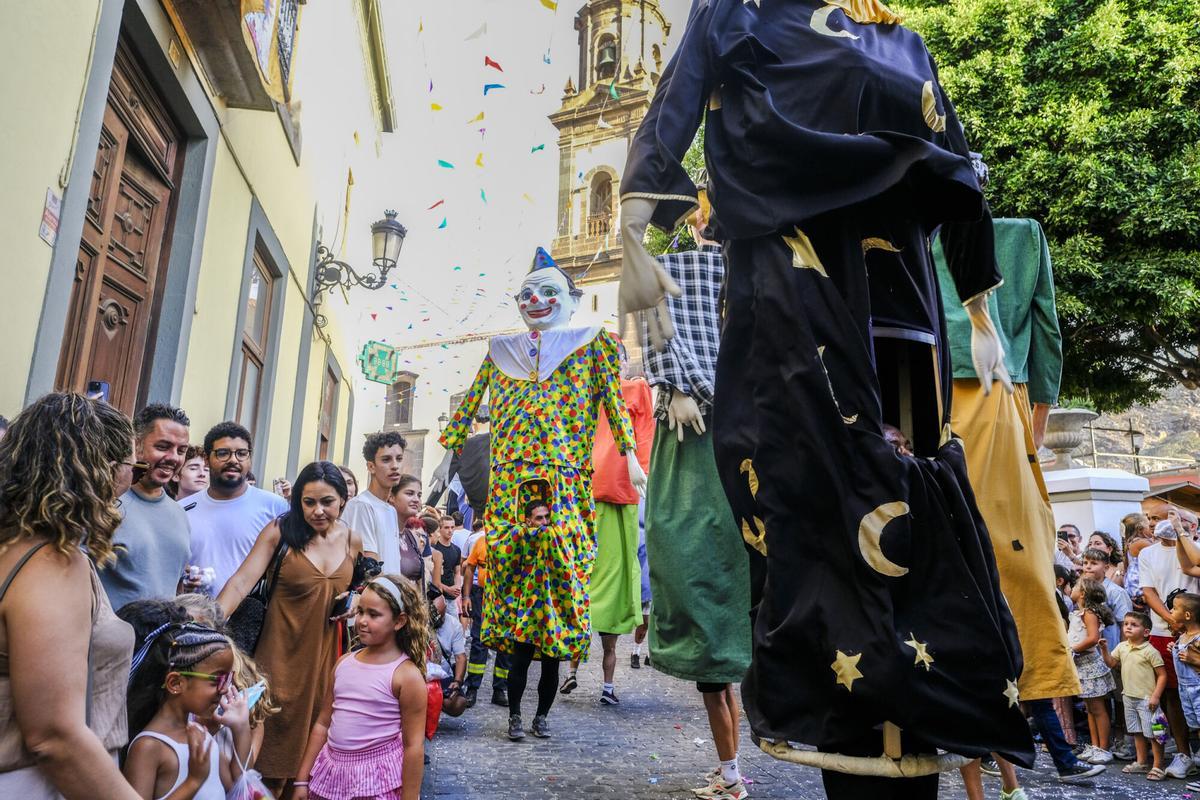 Día principal de las Fiestas de la Virgen de Guía. Batalla de flores