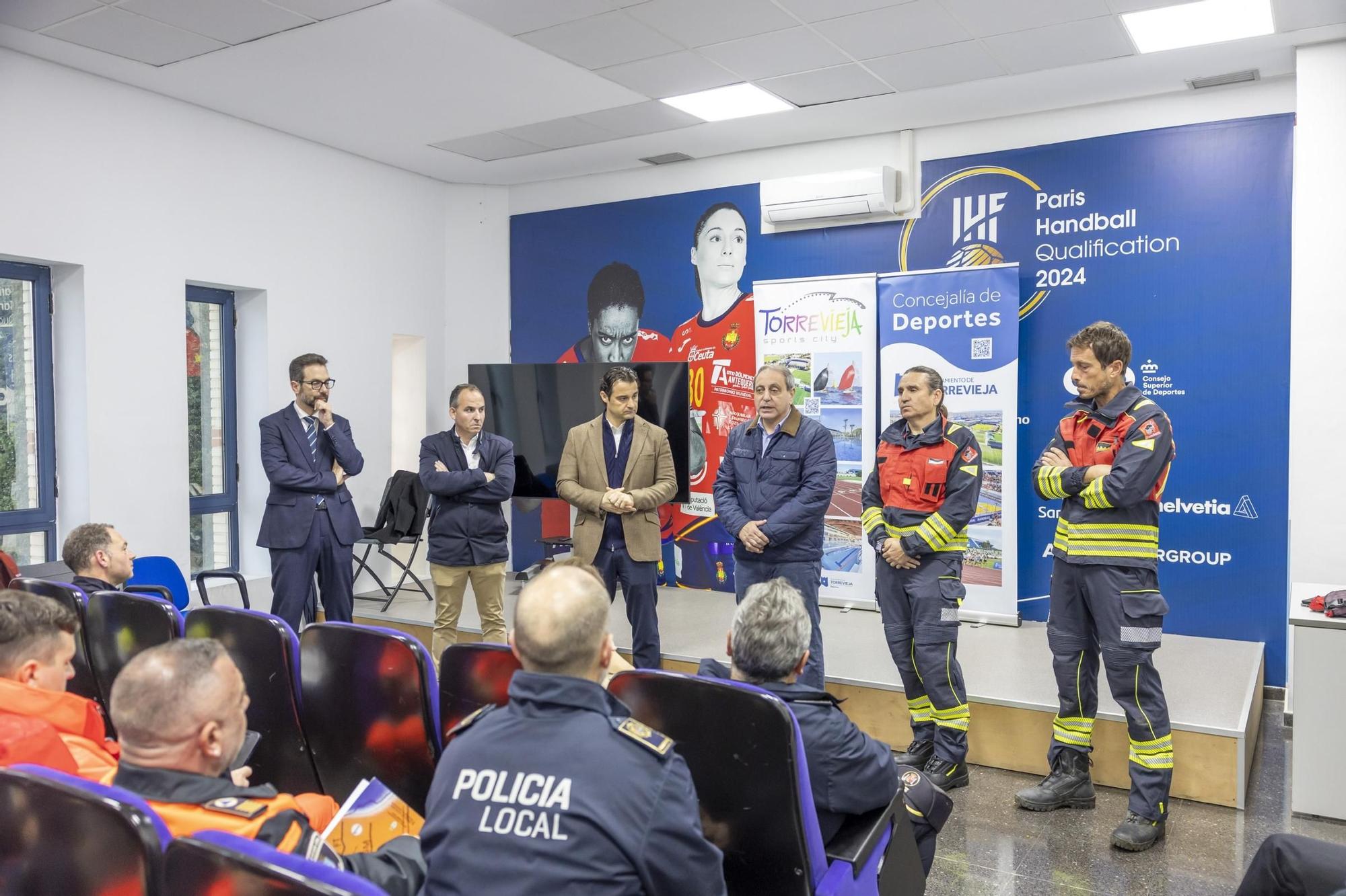 Así ha sido el simulacro de terremoto en Torrevieja coincidiendo con el aniversario del catastrófico seísmo de 1829