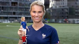 Amandine Henry, capitana de la selección francesa de fútbol y jugadora del Olympique de Lyon.