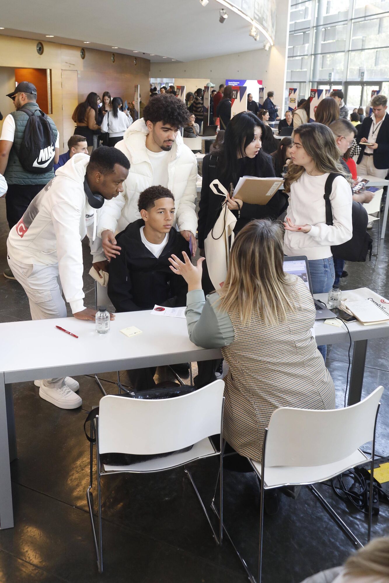 Girona. Auditori. 17a Fira ocupacio TreballemGi 2025.