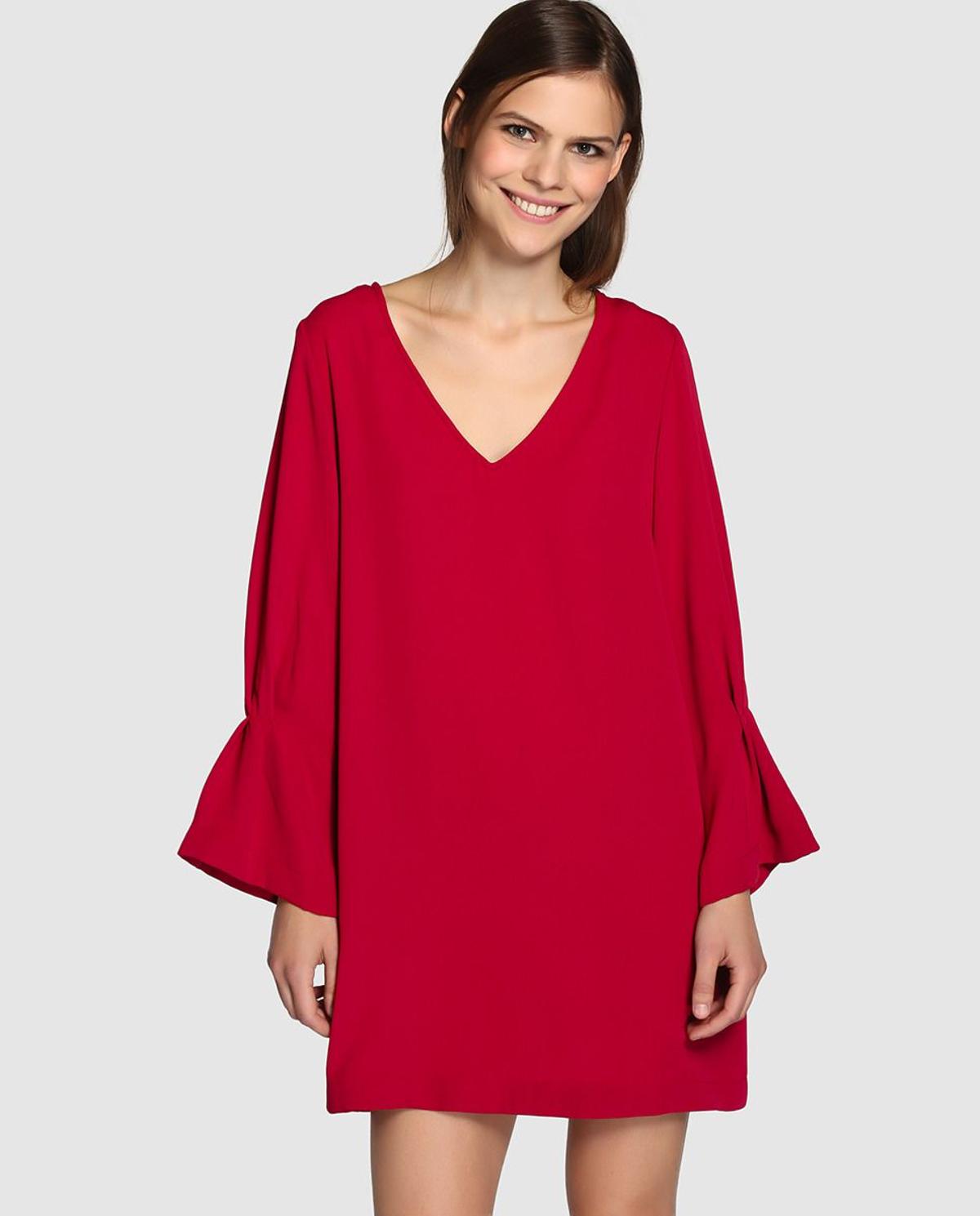 Vestido rojo de Elogy para El Corte Inglés