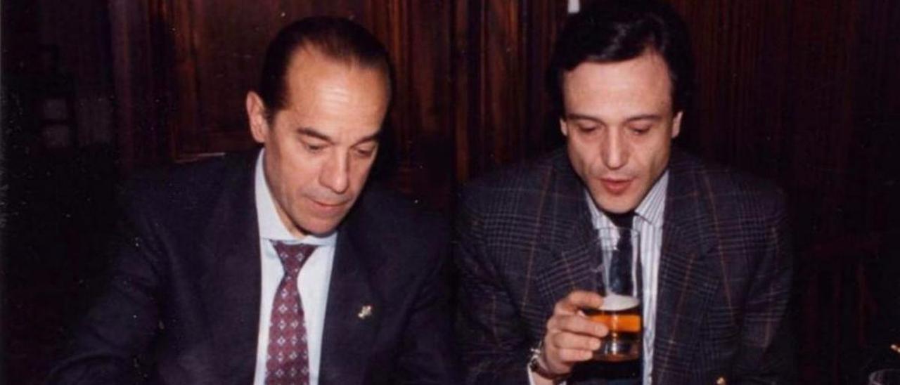 Luis Suárez y Toni Fidalgo