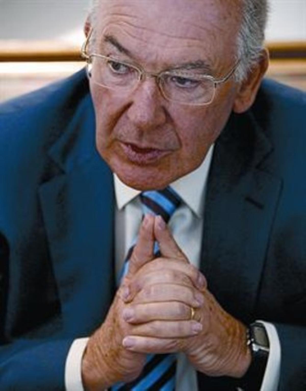 José Antonio Ardanza, l’octubre passat, a Madrid.