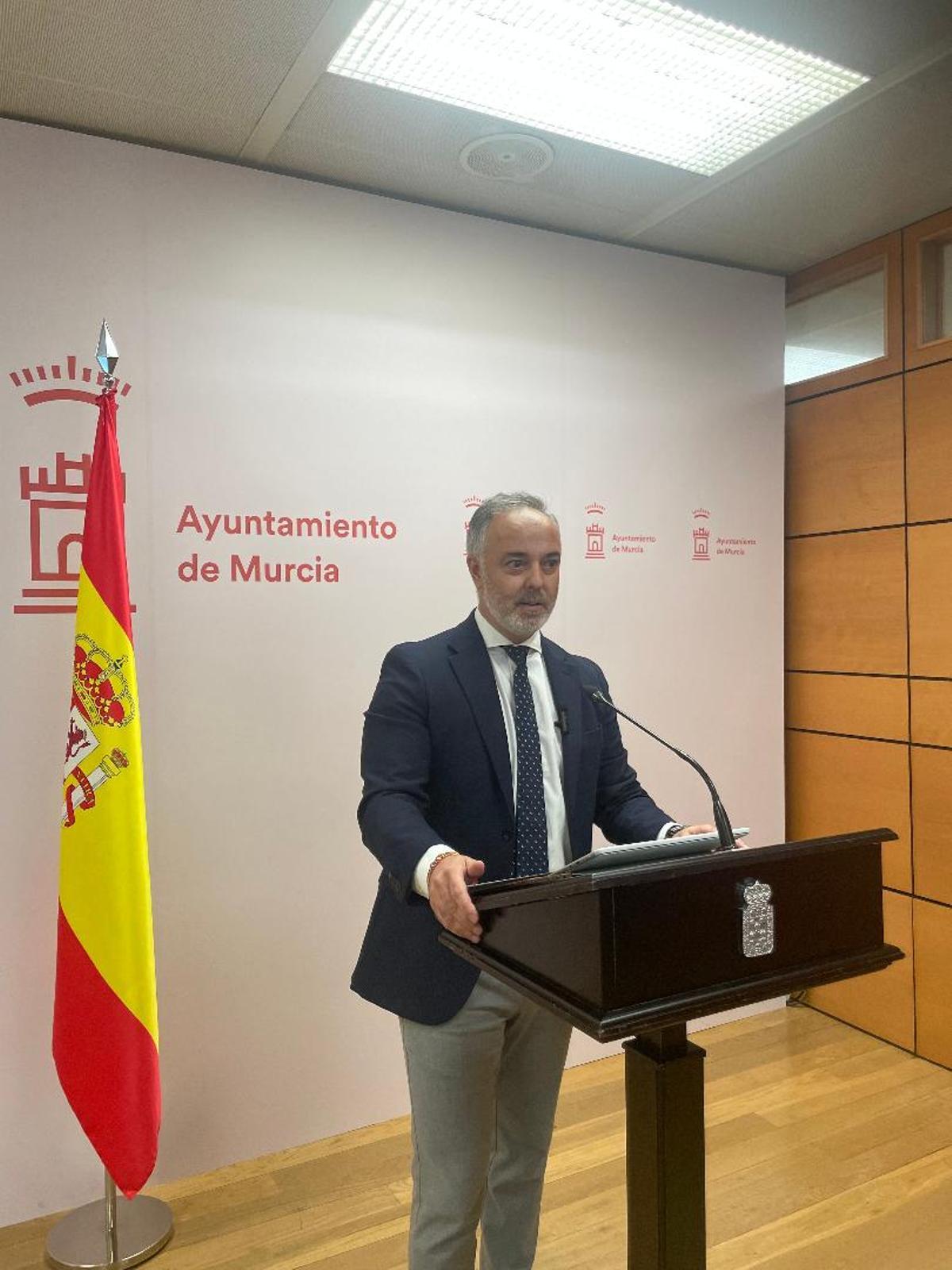 El concejal de Vox, José Mariano Orenes.