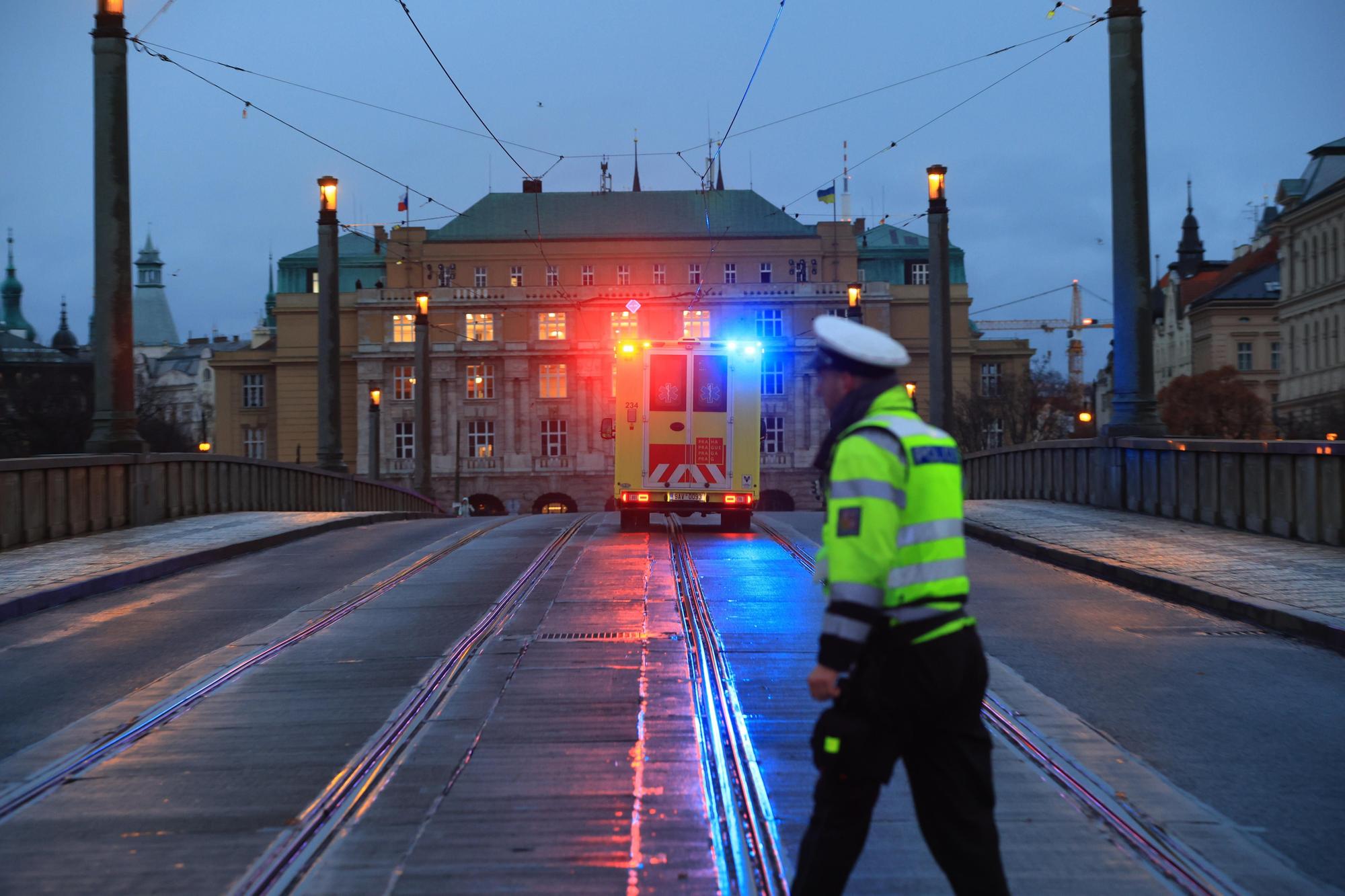 Several dead in central Prague shooting