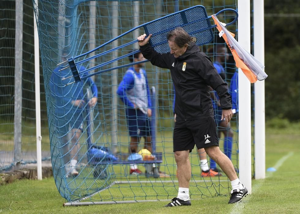 Entrenamiento del Oviedo