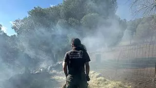 El pastor que pasó la noche en el incendio de Portbou: "No podía dejar morir a mis cabras"
