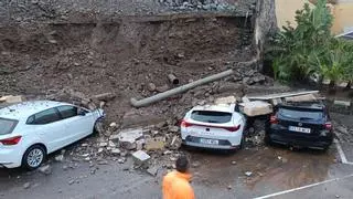 La borrasca Claudia golpea Gran Canaria con lluvias, desprendimientos y caídas de árboles, pero sin heridos