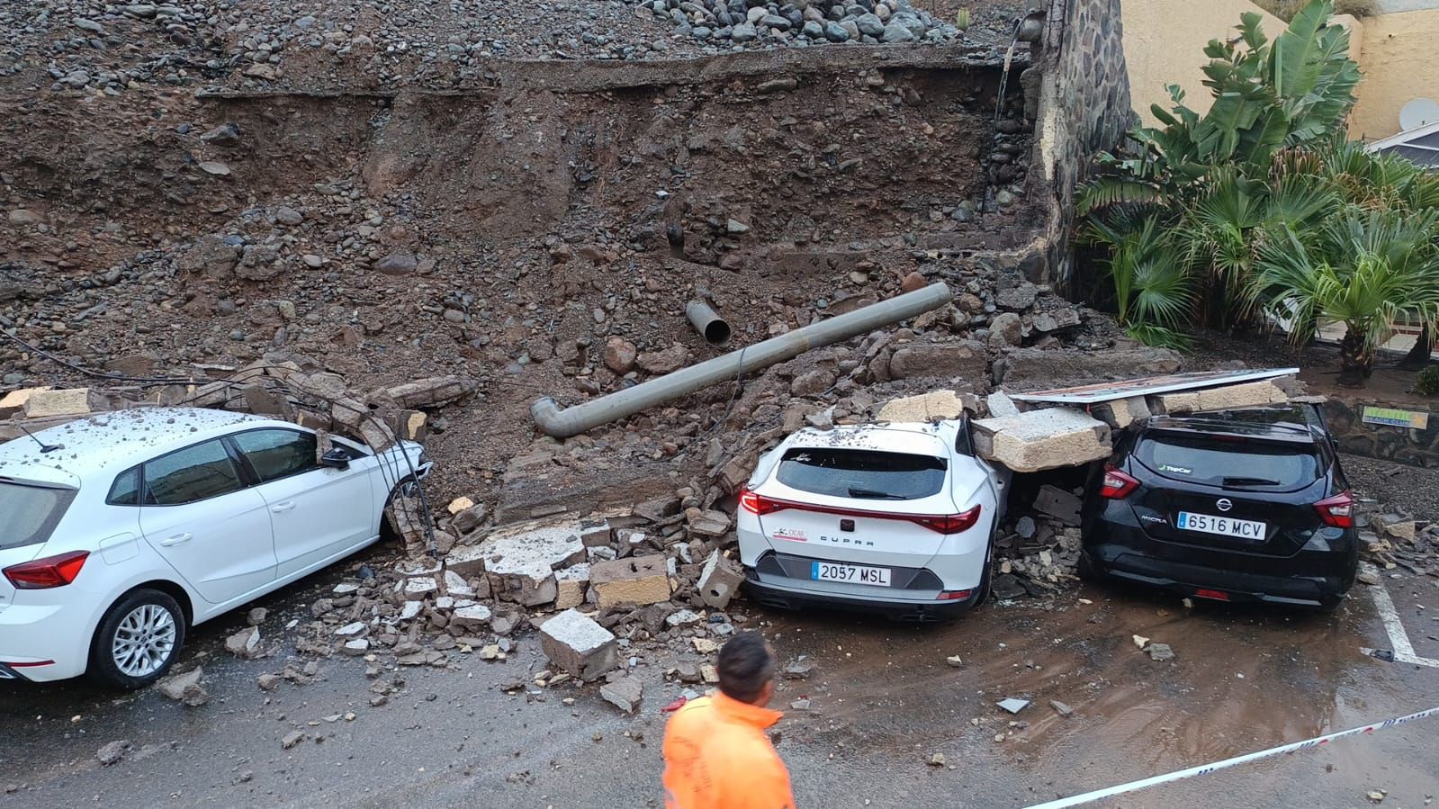 Así ha afectado la borrasca Claudia a distintos puntos de Gran Canaria