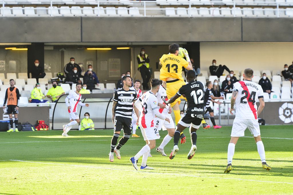 El Cartagena planta cara al Rayo Vallecano