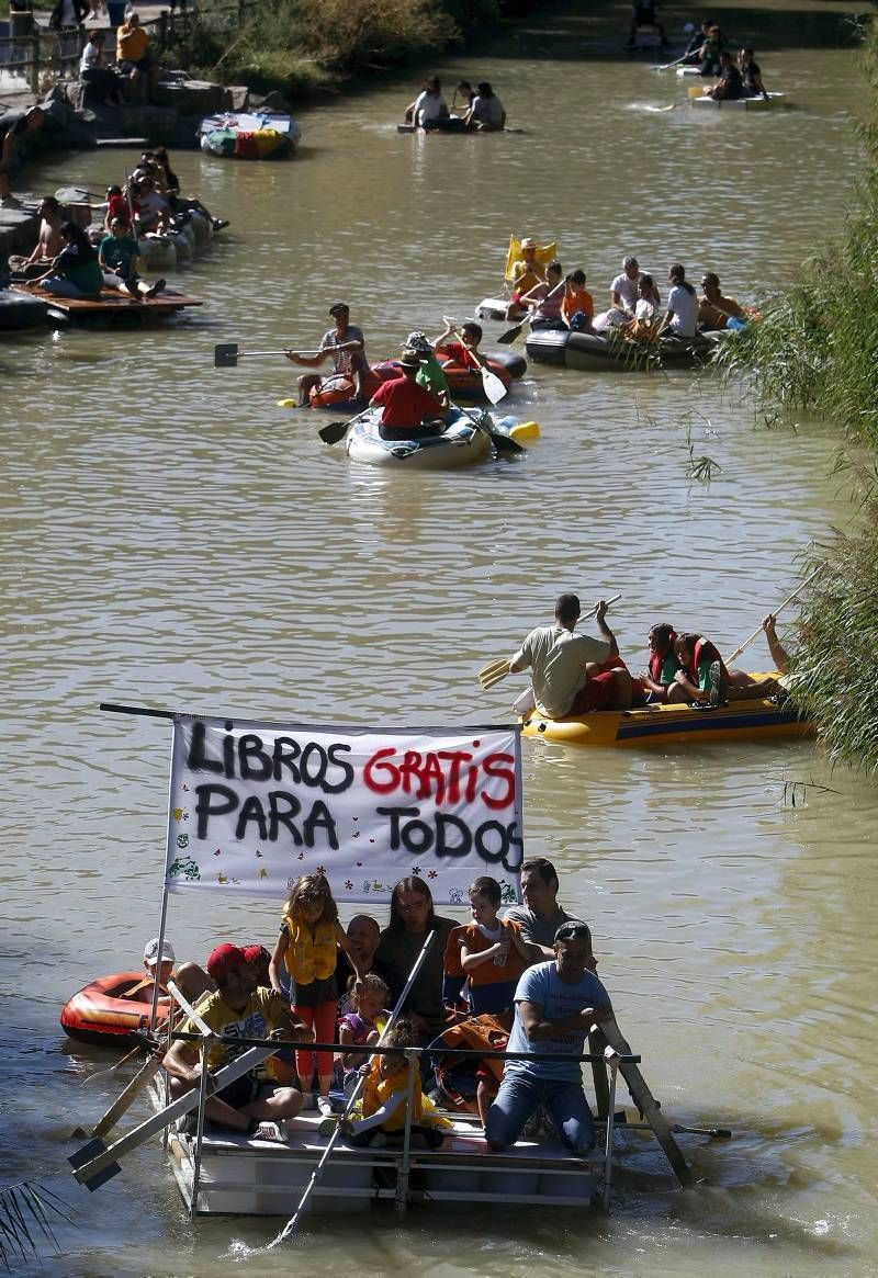 Fotogalería: Bajada reivindicativa por el Canal Imperial