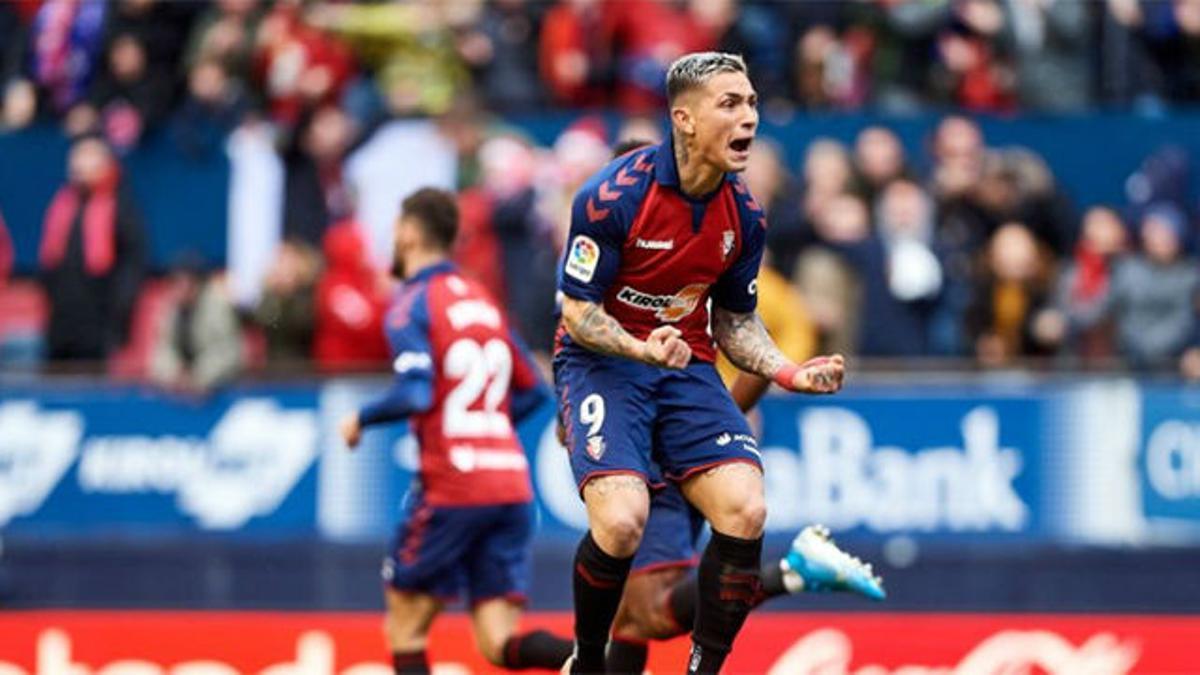 Chimy Ávila, celebrando un gol