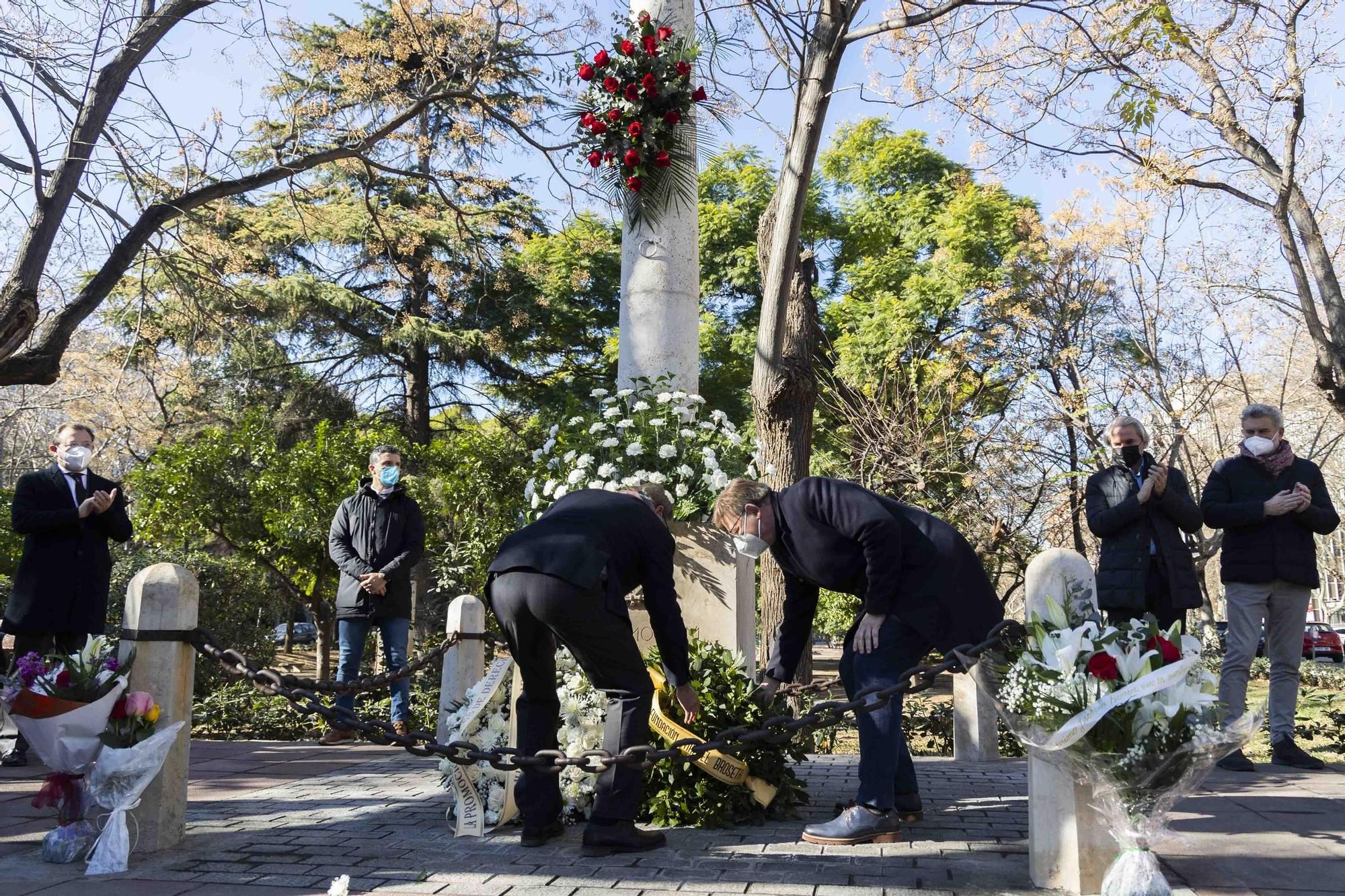 Homenaje al profesor Broseta en el 30 aniversario de su asesinato por ETA