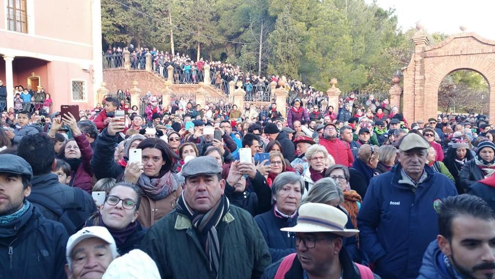 Llegada de la Santa de Totana al Rulo