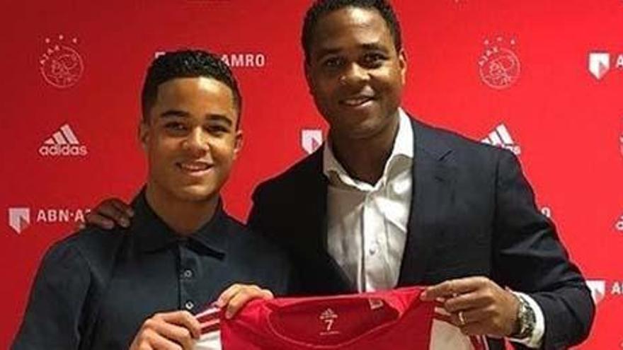 El Ajax ficha al hijo de Patrick Kluivert