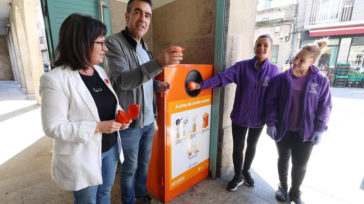 La presentación de los contenedores del Mercado.