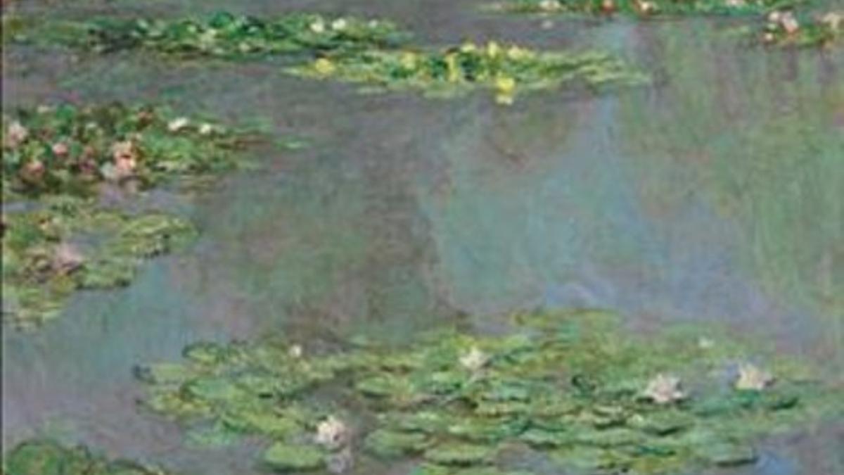 'Los nenúfares', de Claude Monet.