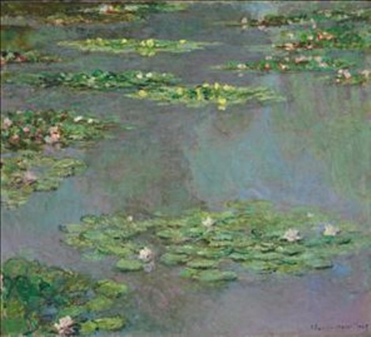 ’Els nenúfars’, de Claude Monet. ’Els nenúfars’, de Claude Monet.