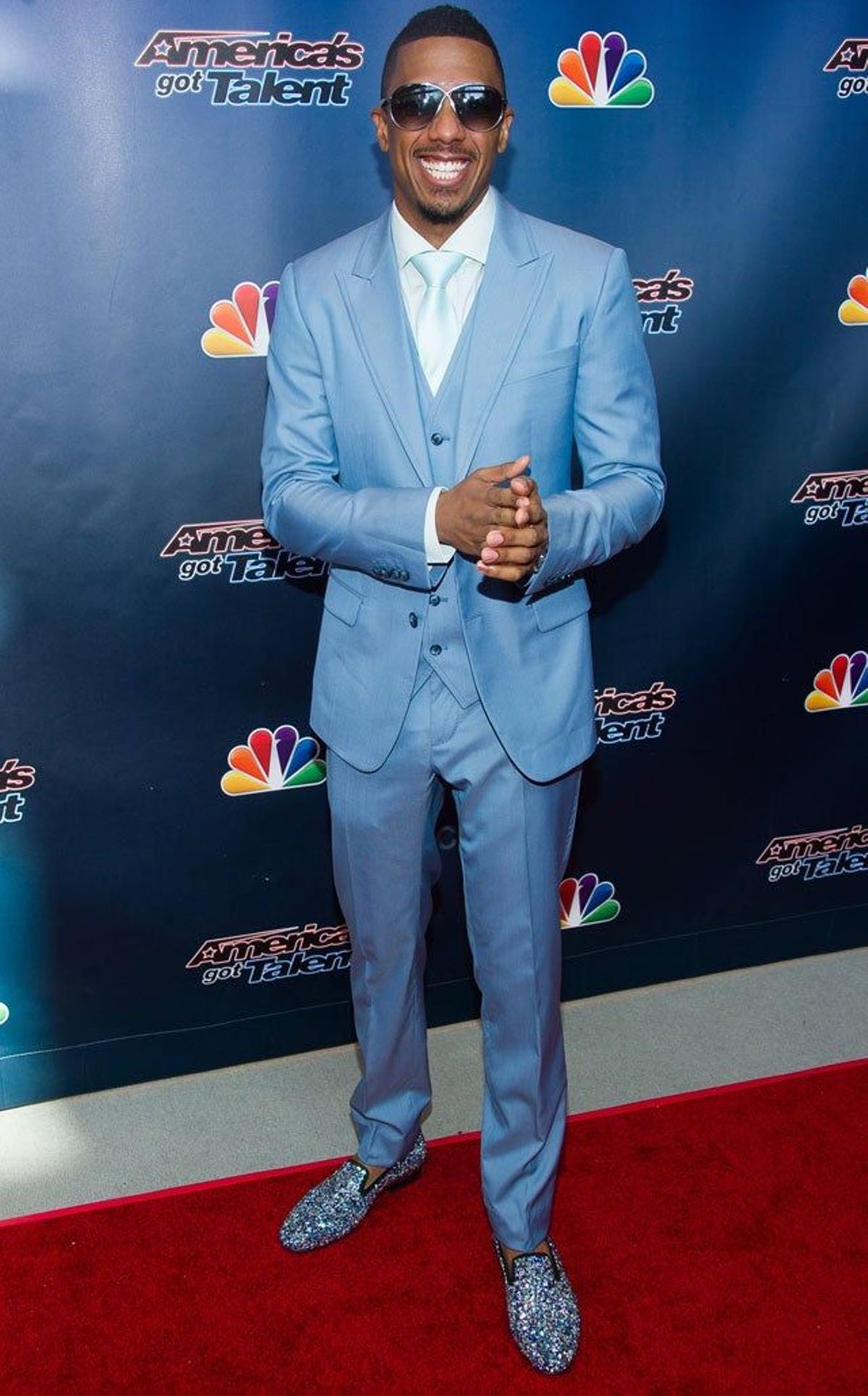 Nick Cannon, presentador de 'America's Got Talent' con unos llamativos zapatos