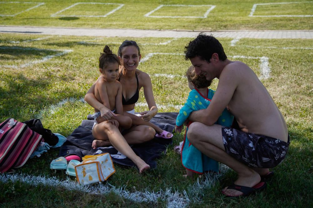 Apertura de la piscina Sindical