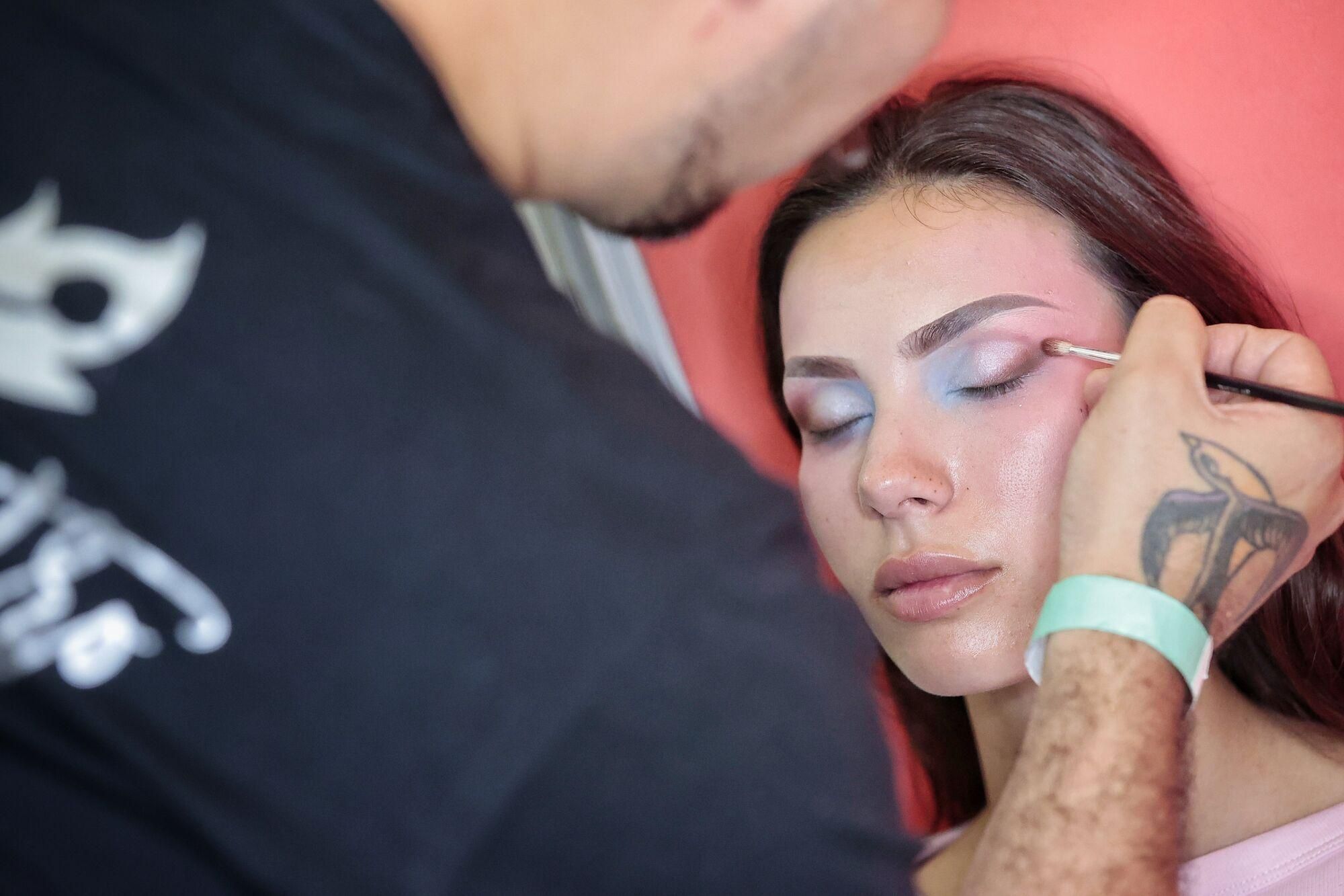 Backstage de la Gala de la Reina de Santa Cruz de Tenerife