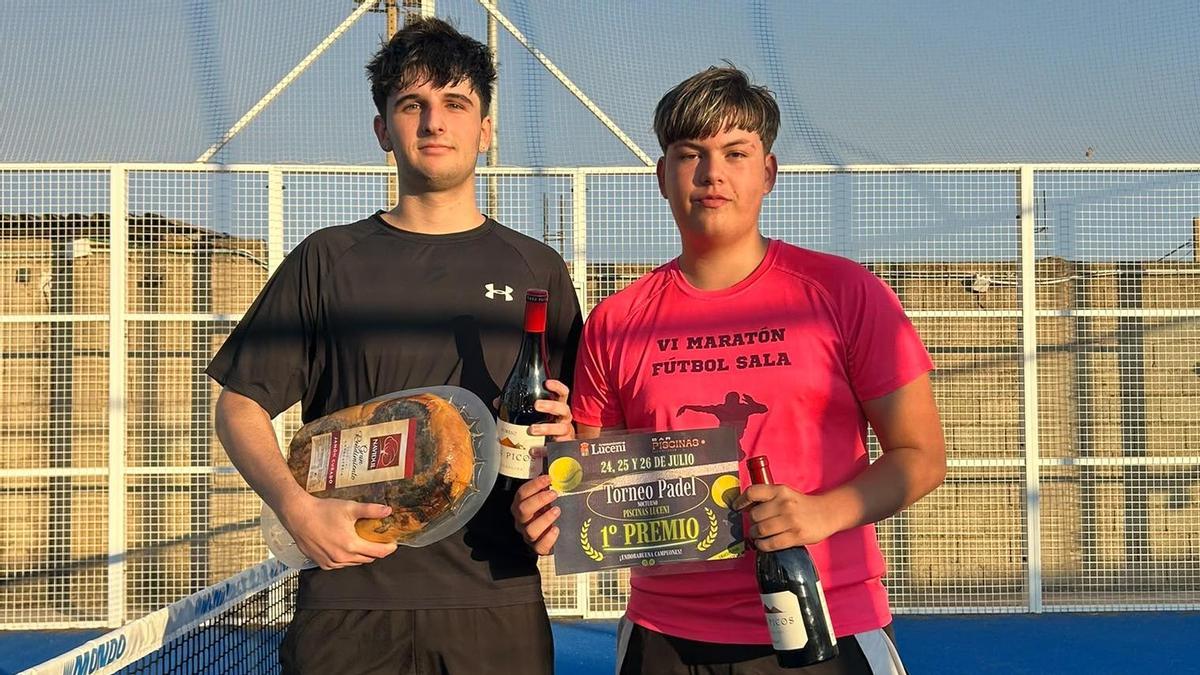 Las tres primeras parejas clasificadas se llevaron unos deliciosos premios.