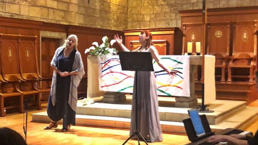 Bona acollida del recital de cant líric a l’església de Santa Maria de Piera