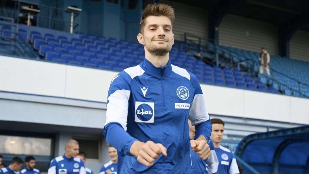 Kosa, con la selección sub-21 de Eslovaquia.