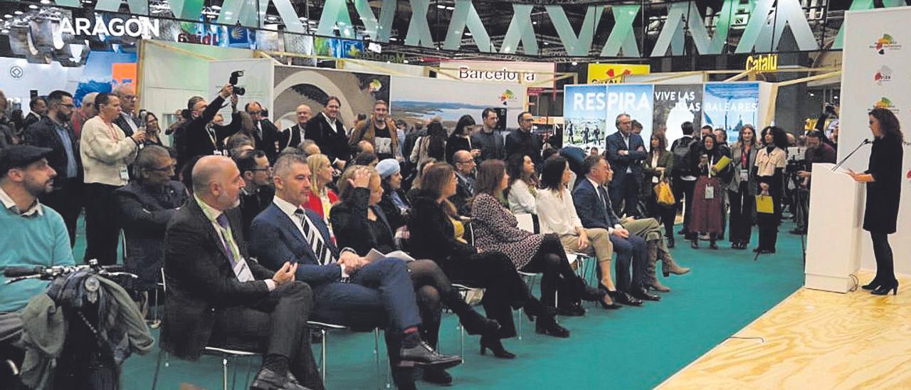 Presentación del turismo sostenible y «accesible» de la presidenta Catalina Cladera.