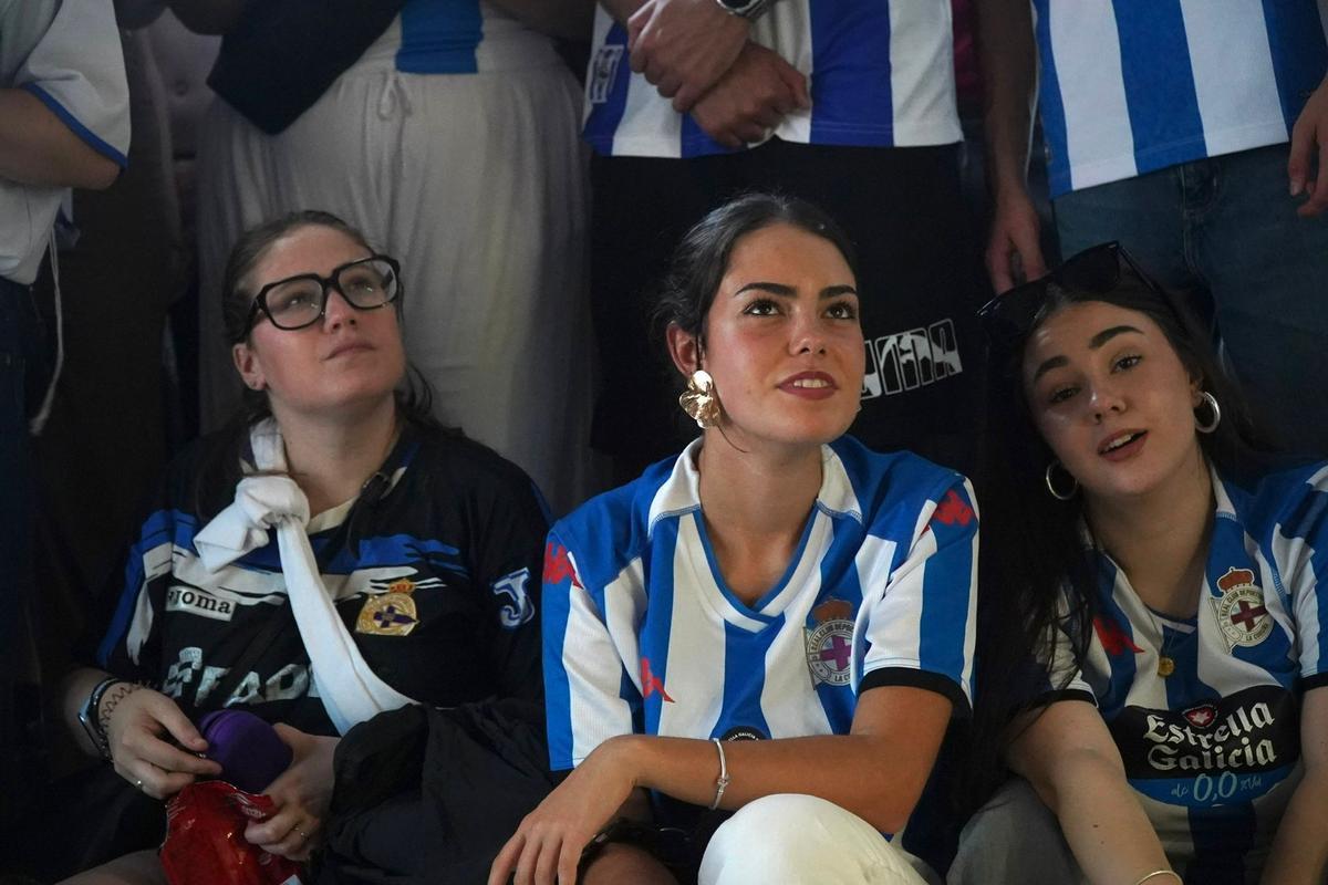 Así se vive el Valladolid-Dépor en los bares de A Coruña