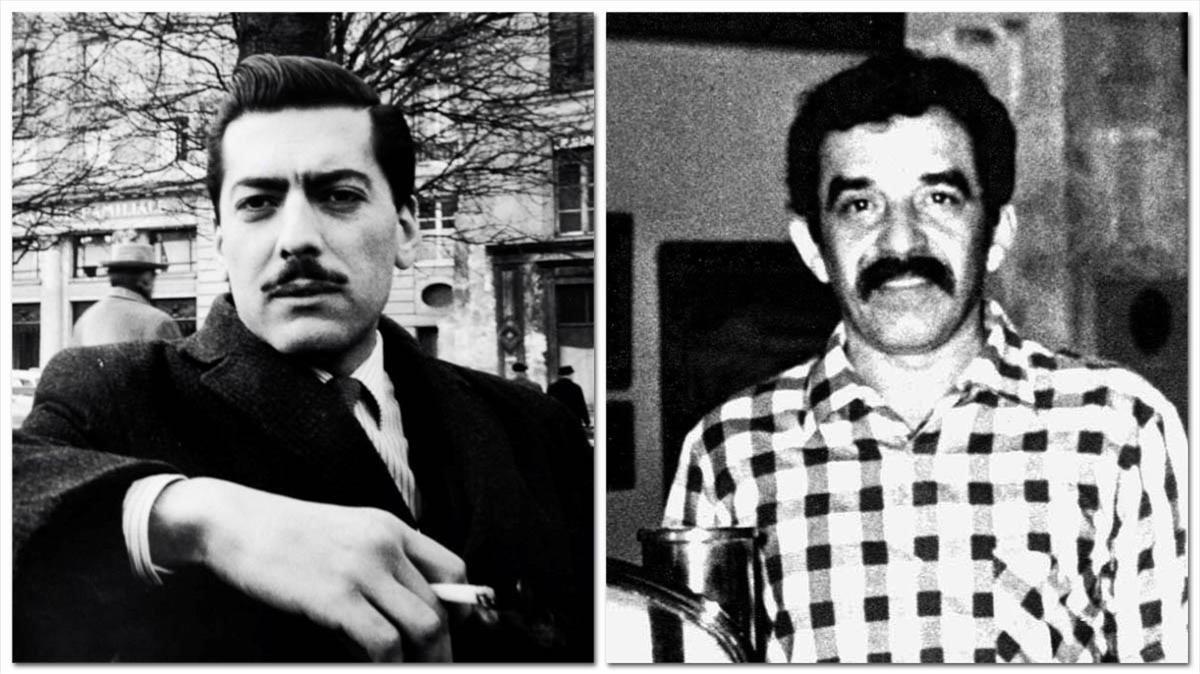Mario Vargas Llosa y Gabriel García Márquez. Mario Vargas Llosa y Gabriel García Márquez.