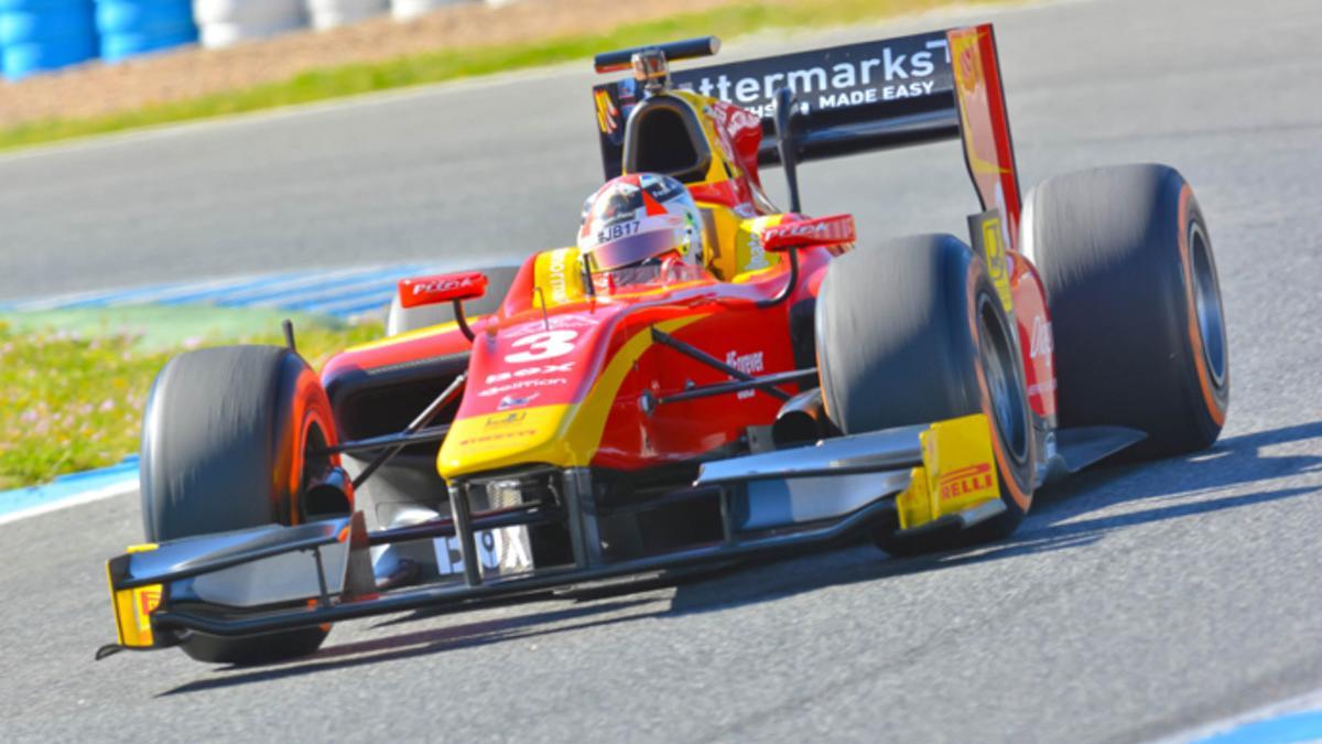 Nato, piloto de Racing Engineering, en la pista de Jerez
