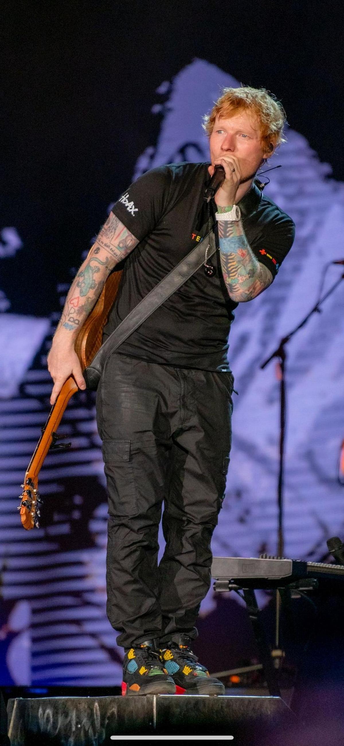 El concierto de Ed Sheeran en Tenerife, en imágenes