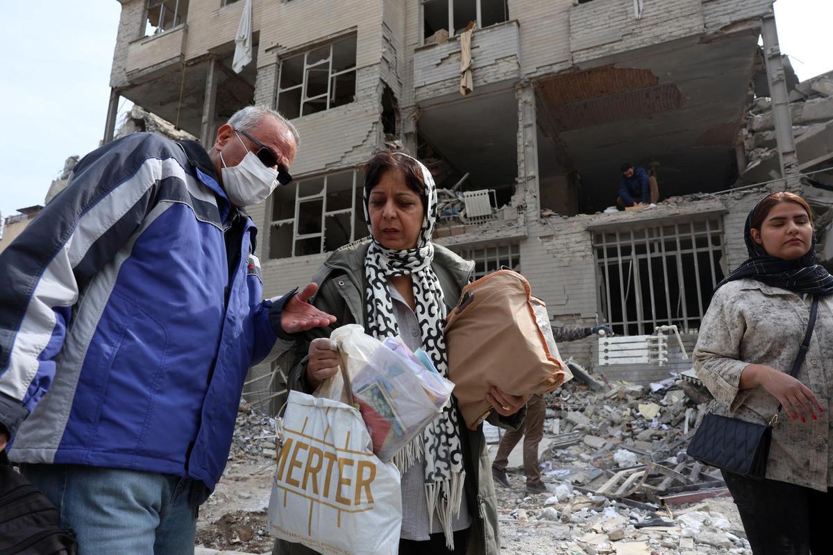 Una vecina de Teherán tras vivir un ataque: "Voy a necesitar terapia para superar esto"