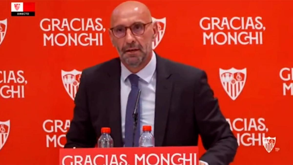 Monchi: "Yo no quiero irme, me voy del Sevilla por respeto y no por dinero"