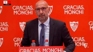 Monchi: Yo no quiero irme, me voy del Sevilla por respeto y no por dinero