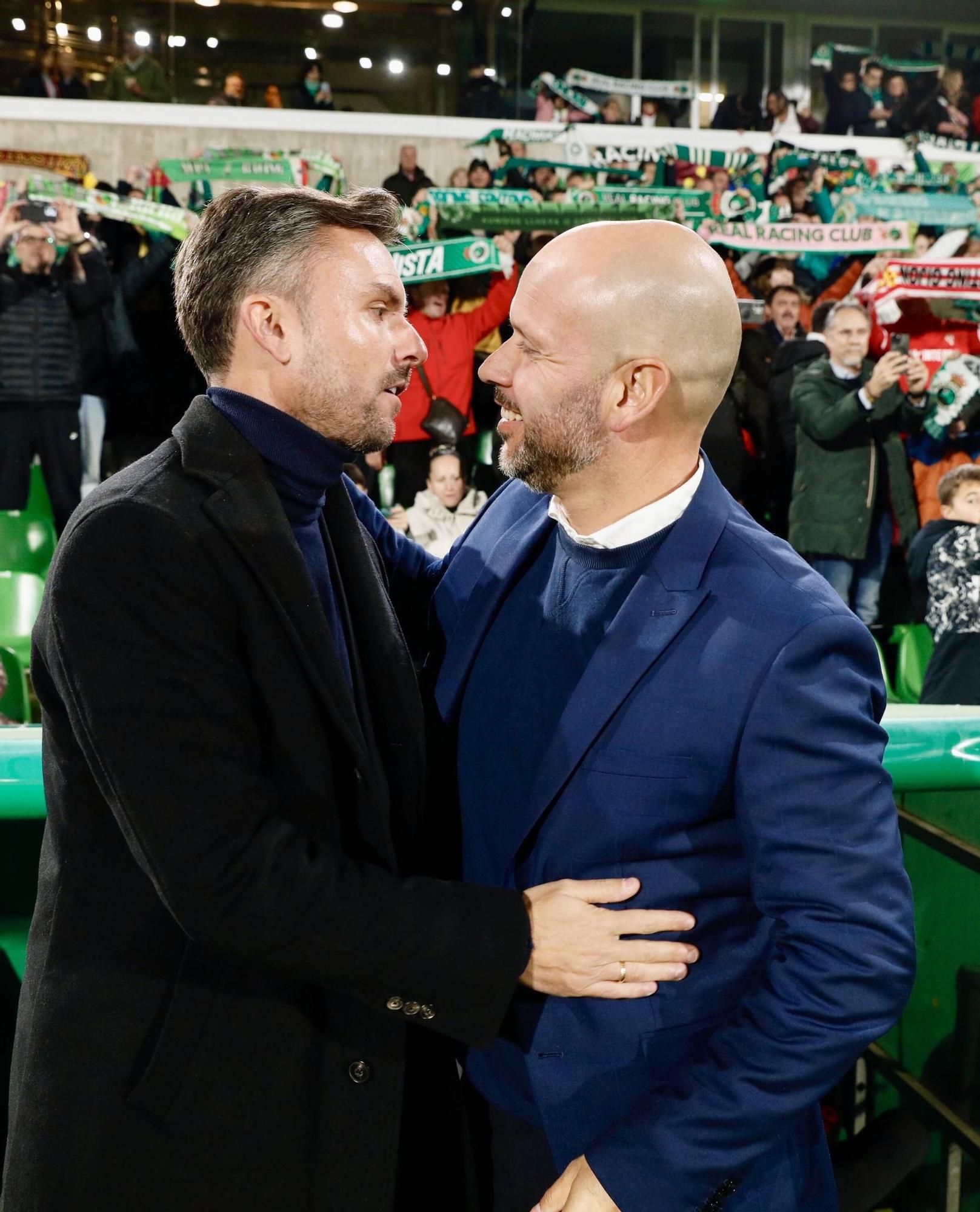 Así fue (en imágenes) el partido de Copa Racing-Sporting, y el viaje de la Mareona