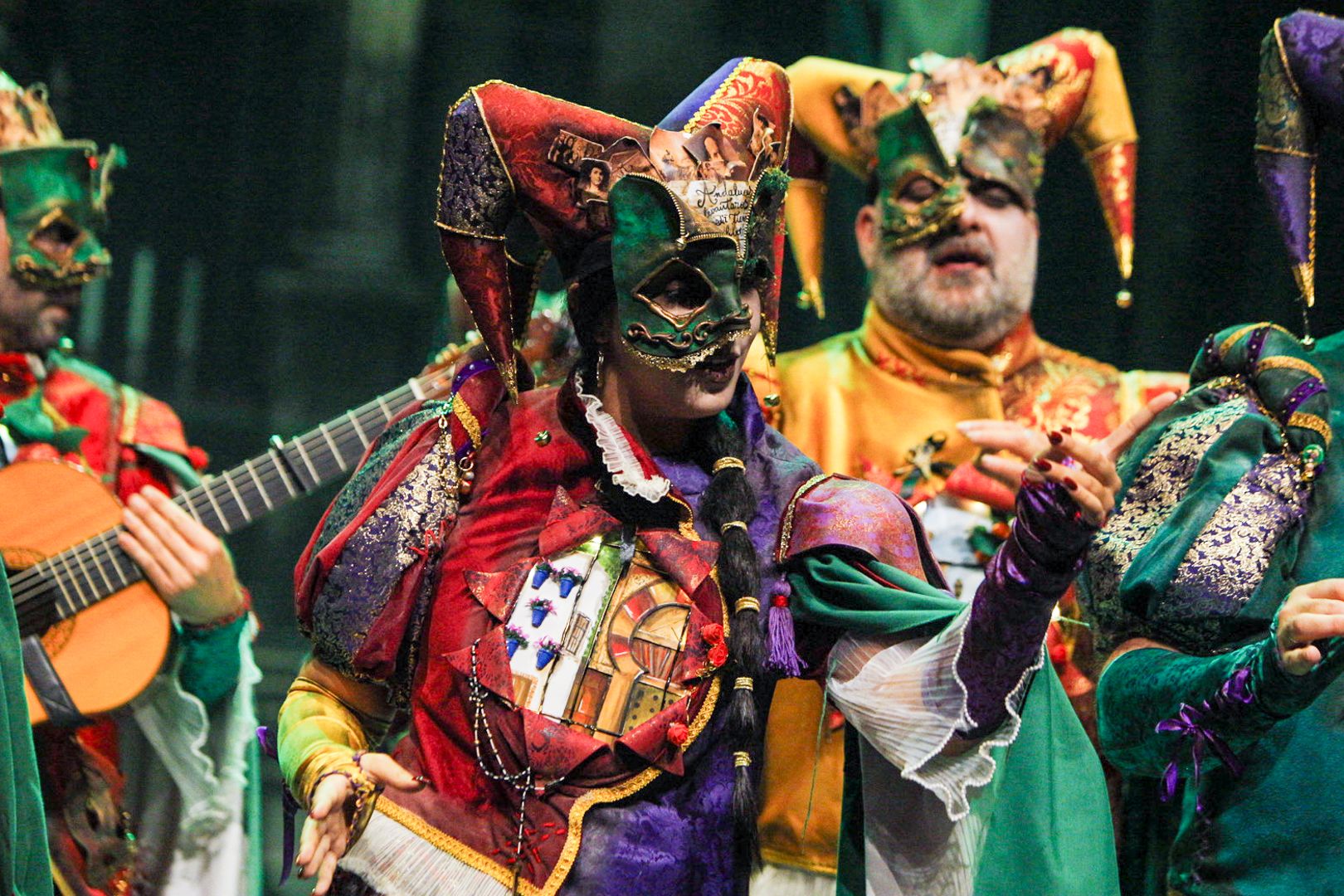 Comparsa 'Bendita tú eres'. Tercera preliminar del Concurso del Carnaval de Málaga 2025