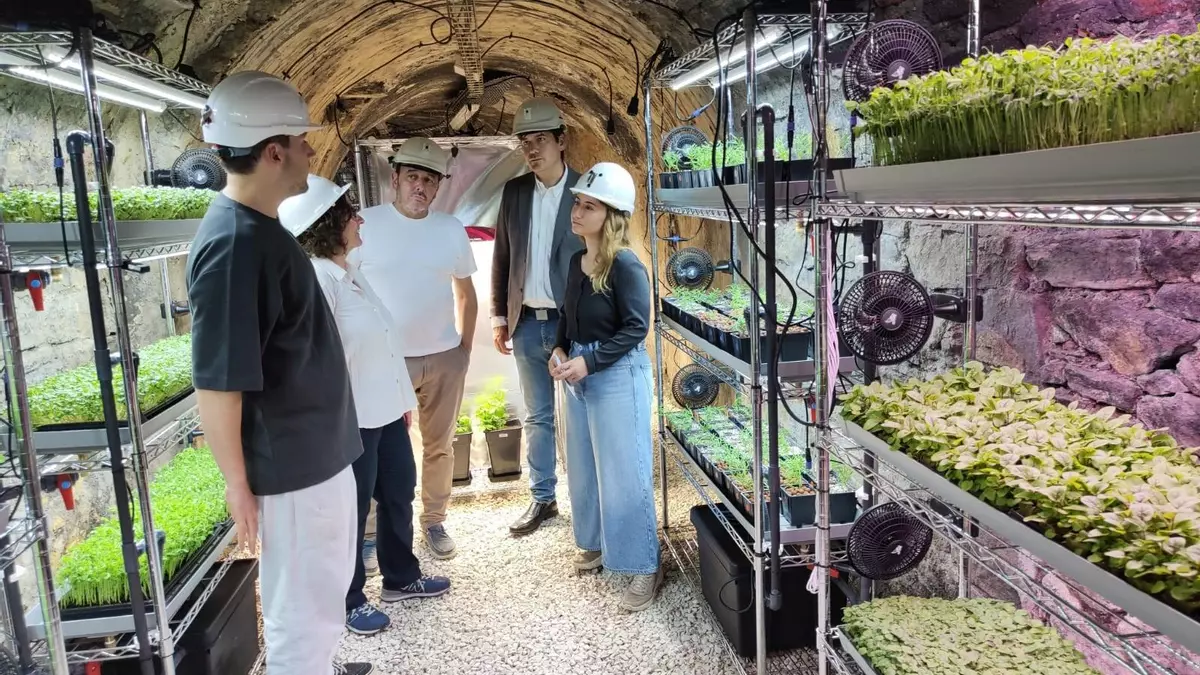 Asturias ensaya en un pozo minero la posibilidad de cultivar en la Luna