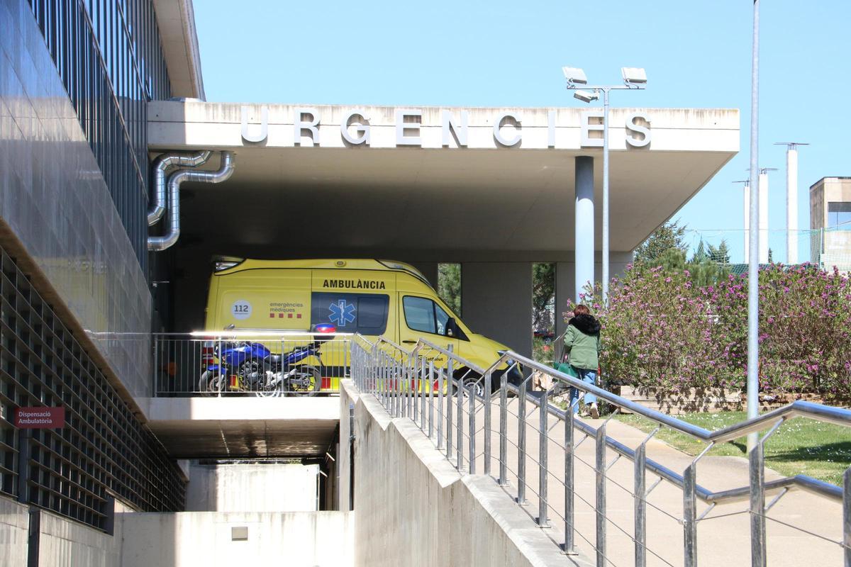 Les urgències de l'hospital de Figueres en una imatge d'arxiu.
