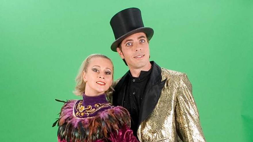 Guillermo e Inna Neumayer, los magos más rápidos y ´coquetos´ de España Guillermo e Inna Neumayer, los magos más rápidos y ´coquetos´ de España