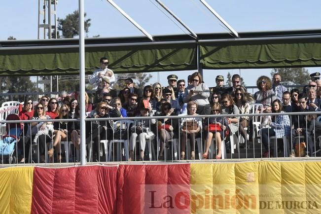 Homenaje al primer salto paracaidista militar en la Base Aérea de Alcantarilla